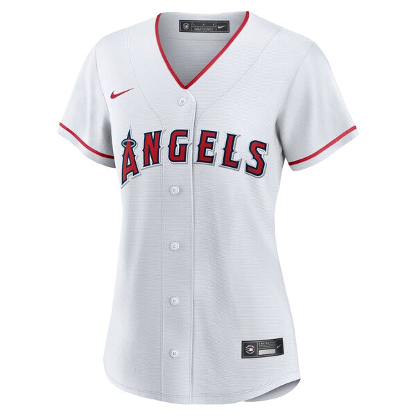 Travis d'Arnaud Los Angeles Angels Nike Women's Home Replica Jersey - White - Image 2