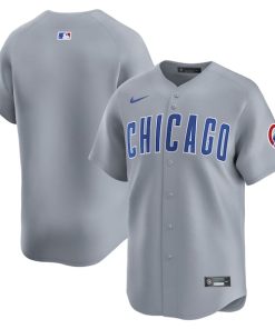 Chicago Cubs Nike Road Limited Jersey?¨C Gray