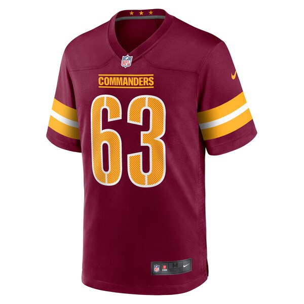 Tyler Biadasz Washington Commanders Nike Game Jersey - Burgundy - Image 2