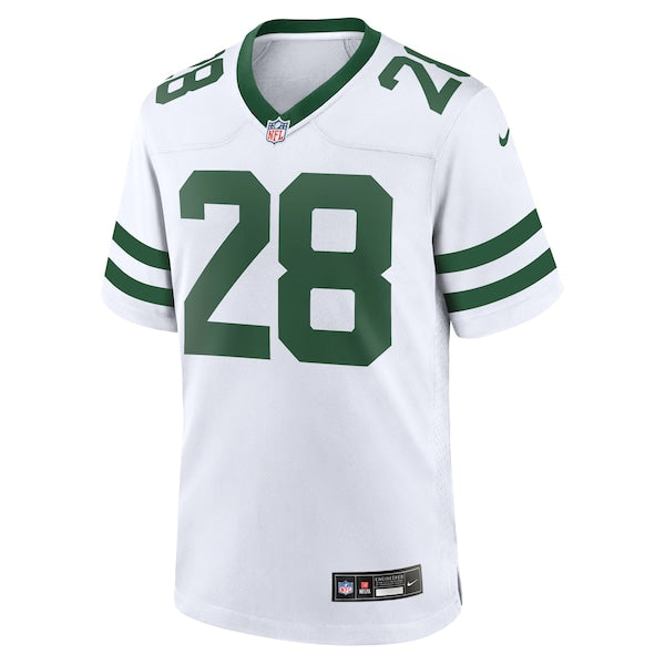 Curtis Martin New York Jets Nike Legacy Retired Player Game Jersey - White/Green - Image 5