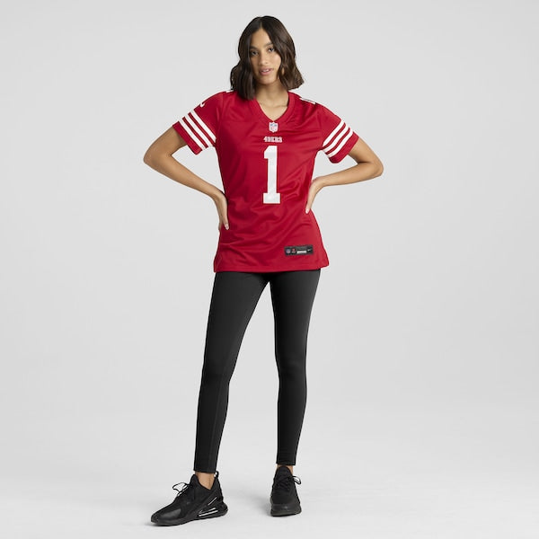 Ricky Pearsall San Francisco 49ers Nike Women's Team Game Jersey - Scarlet - Image 5