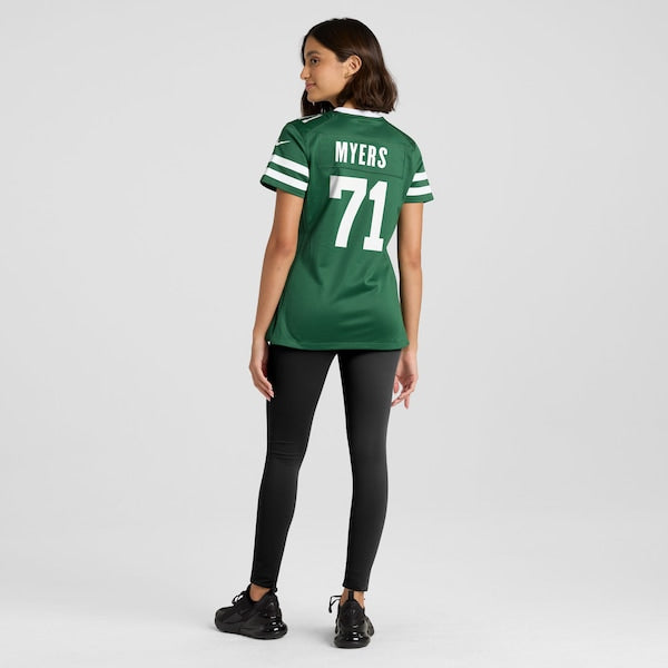 Josh Myers New York Jets Nike Women's Team Game Jersey - Legacy Green - Image 9