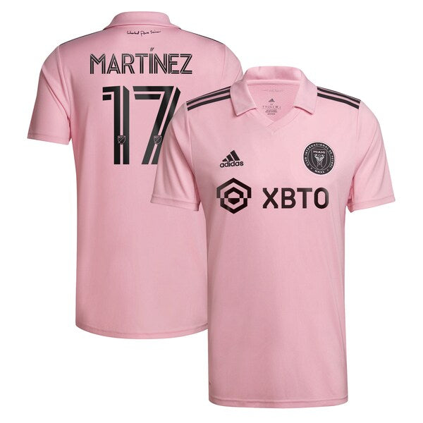 Josef Mart¨ªnez Inter Miami CF adidas 2022 The Heart Beat Kit Replica Player Jersey - Pink