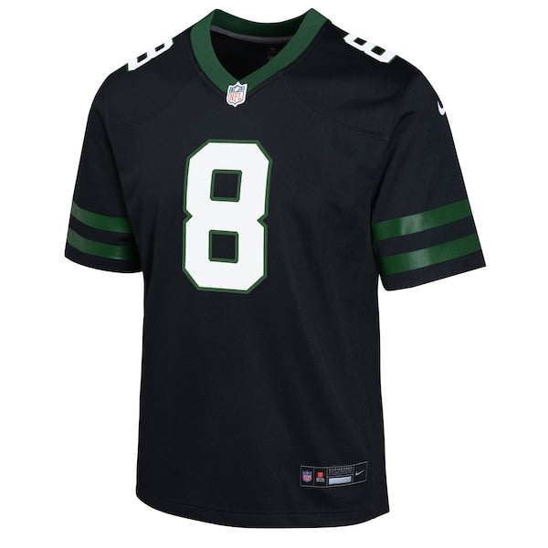 Aaron Rodgers New York Jets Nike Youth Alternate Game Jersey - Legacy Black/Green/White - Image 3