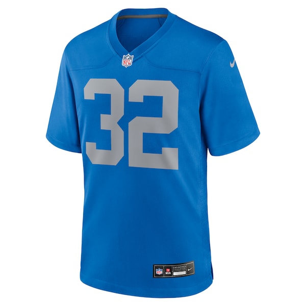 Brian Branch Detroit Lions Nike Alternate Game Jersey - Blue - Image 2