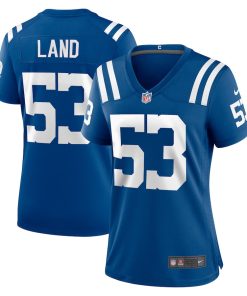 Isaiah Land Indianapolis Colts Nike Women's Team Game Jersey -  Royal