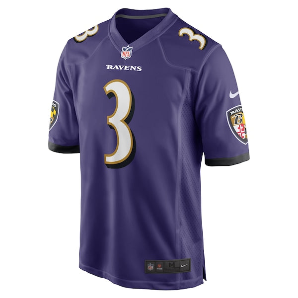 Deonte Harty Baltimore Ravens Nike Team Game Jersey - Purple - Image 2
