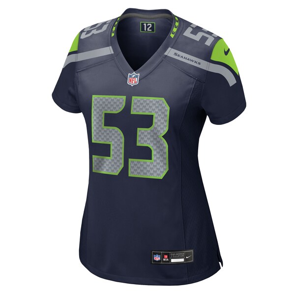 Boye Mafe Seattle Seahawks Nike Women's Team Game Jersey - College Navy - Image 3