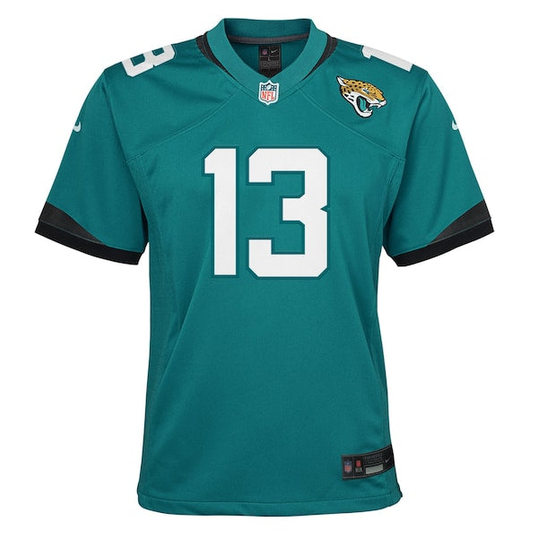Christian Kirk Jacksonville Jaguars Nike Youth Game Jersey - Teal - Image 2