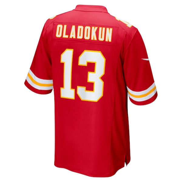 Chris Oladokun Kansas City Chiefs Nike Game Jersey - Red - Image 3