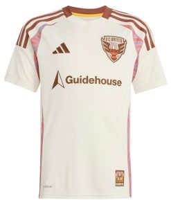 Alternative view of D.C. United adidas Youth 2025 The Soul Kit Replica Custom Jersey - Natural