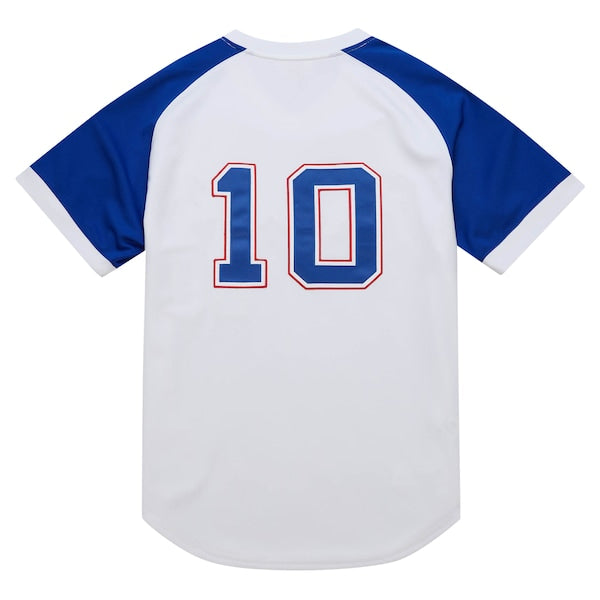 Chipper Jones Atlanta Braves 2004 Cooperstown Collection Authentic Throwback Jersey - White - Image 4