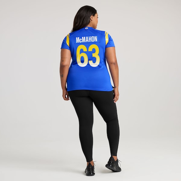 Dylan McMahon Los Angeles Rams Nike Women's Team Game Jersey - Royal - Image 7
