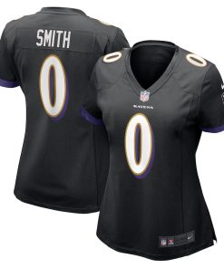 Roquan Smith Baltimore Ravens Nike Women's Team Game Jersey - Black