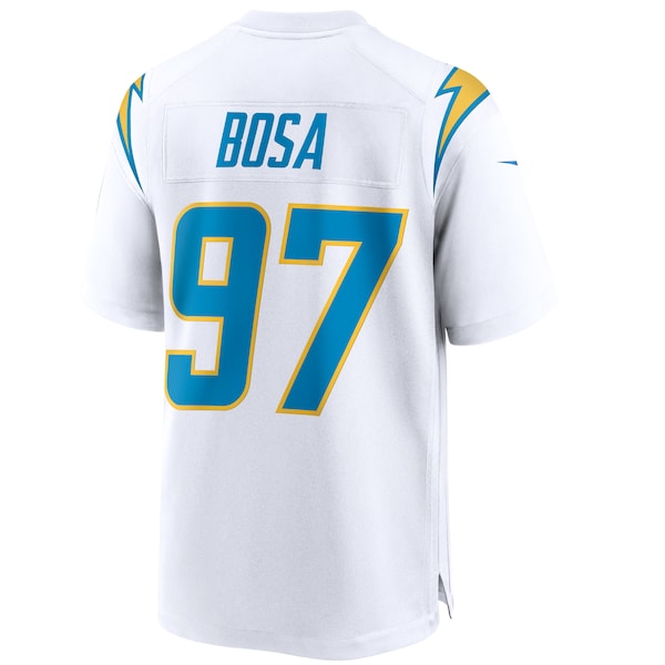 Joey Bosa Los Angeles Chargers Nike Game Jersey - White/Navy - Image 4