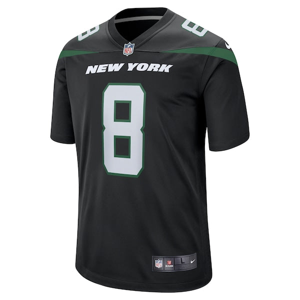 Aaron Rodgers New York Jets Nike Youth Game Jersey - Black/Green/White - Image 3