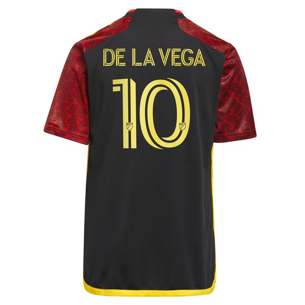 Pedro de la Vega Seattle Sounders FC adidas Youth 2024 The Bruce Lee Kit Replica Player Jersey?ยจC Red - Image 3