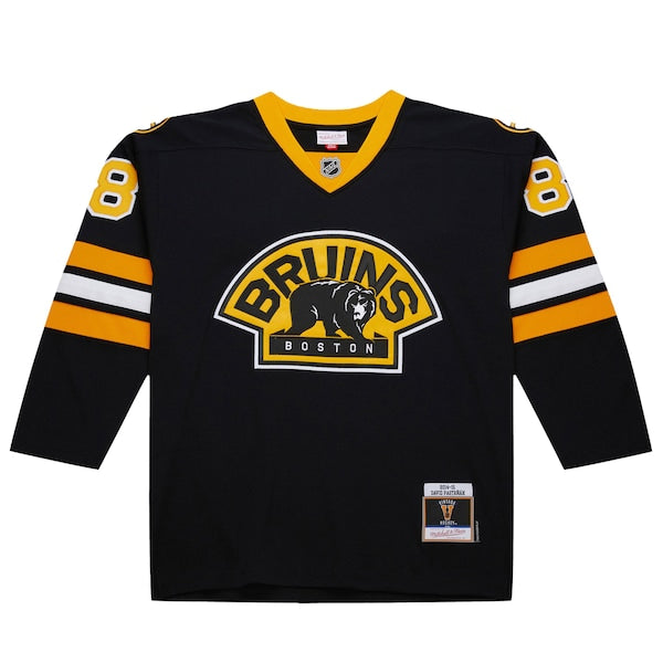 David Pastrnak Boston Bruins 2014-15 Power Play Jersey - Black - Image 2