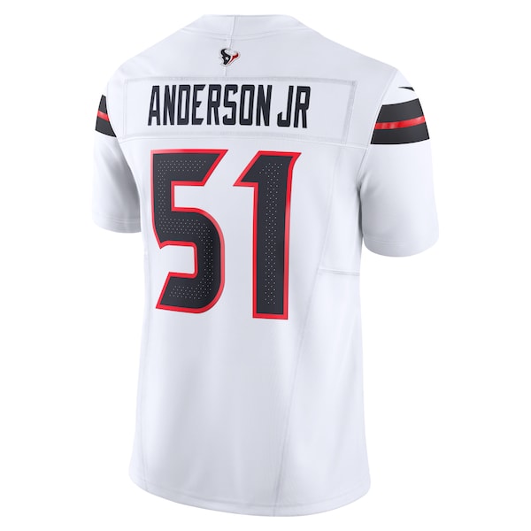 Will Anderson Jr. Houston Texans Nike Vapor F.U.S.E. Limited Jersey - White/Navy/Red - Image 4