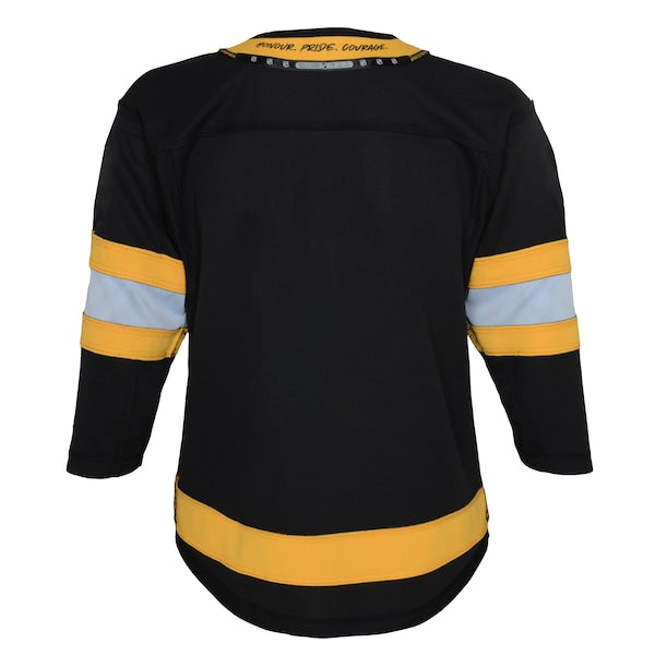Auston Matthews Toronto Maple Leafs Youth Alternate Premier Player Jersey - Black/Blue - Image 8