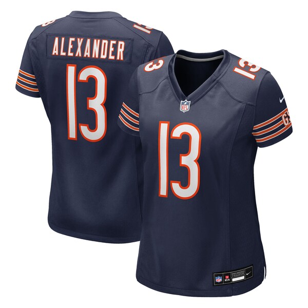 Maurice Alexander Chicago Bears Nike Women's Team Game Jersey - Navy - Image 3