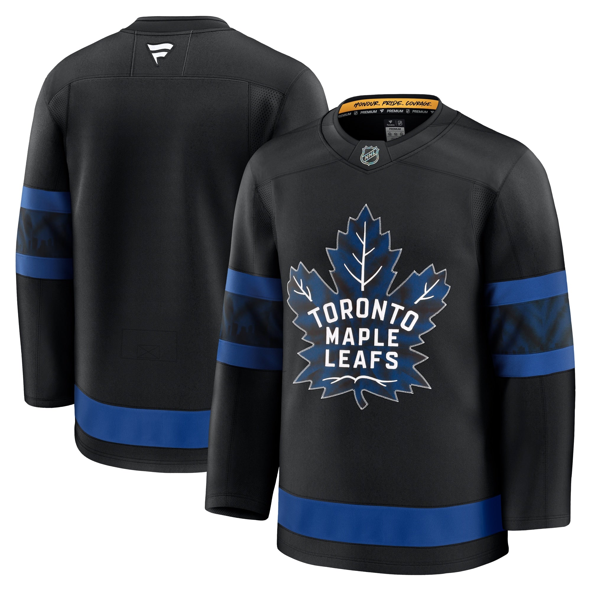 Toronto Maple Leafs Away Premium Jersey - White/Black/Blue - Image 10