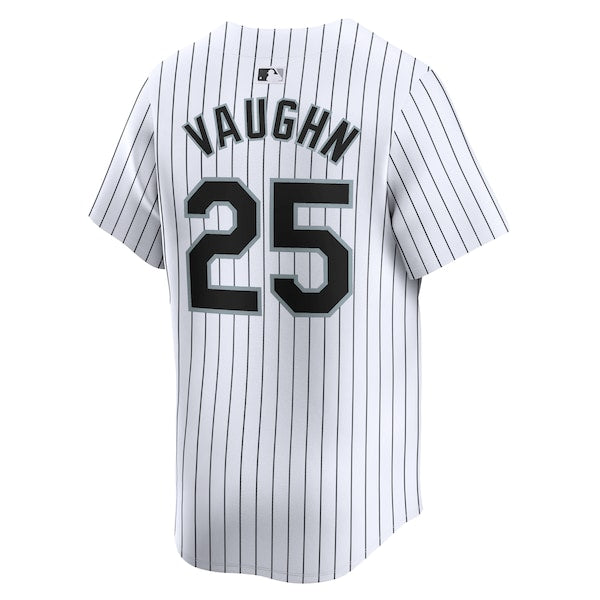 Andrew Vaughn Chicago White Sox Nike Home Limited Player Jersey - White - Image 3