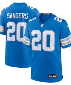 Barry Sanders Detroit Lions Nike Retired Player Game Jersey - Blue