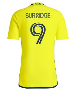 Alternative view of Sam Surridge Nashville SC adidas 2024 The 615 Kit Replica Player Jersey - Yellow