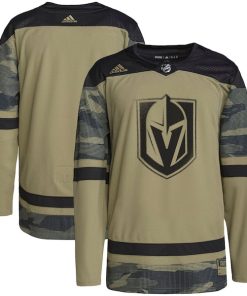 Vegas Golden Knights adidas Military Appreciation Team Authentic Practice Jersey - Camo