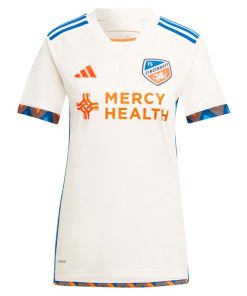 Alternative view of FC Cincinnati adidas Women's 2024 The Canvas Kit Replica Jersey  - White