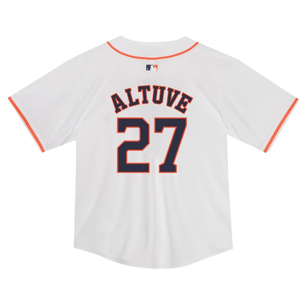 Jose Altuve Houston Astros Nike Toddler Game Jersey - White - Image 3