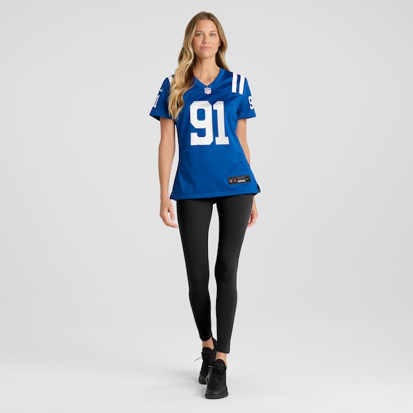 JT Tuimoloau Indianapolis Colts Nike Women's Team Game Jersey - Royal - Image 5