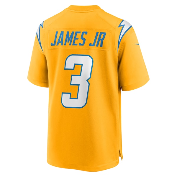 Derwin James Jr. Los Angeles Chargers Nike Youth Alternate Charger Power Game Player Jersey - Gold - Image 3