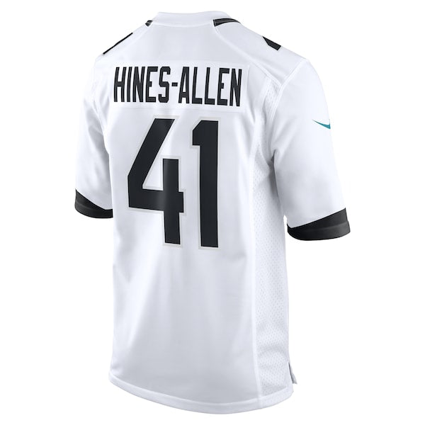 Josh Hines-Allen Jacksonville Jaguars Nike Player Game Jersey - White - Image 4