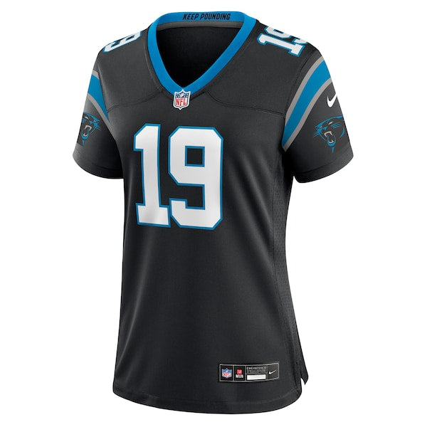 Adam Thielen Carolina Panthers Nike Women's Game Player Jersey - Black - Image 2