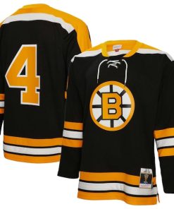 Bobby Orr Boston Bruins 1971/72 Blue Line Player Jersey - Black