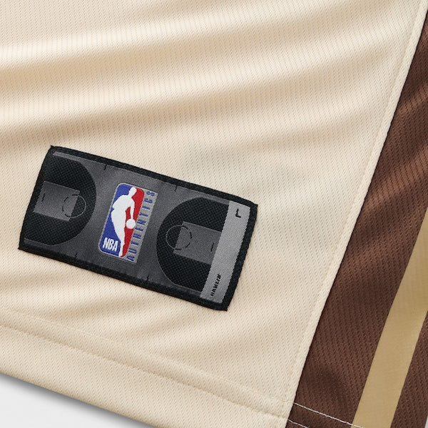 Stephen Curry Golden State Warriors Youth 2025/26 City Edition Fast Break Jersey - Tan - Image 5