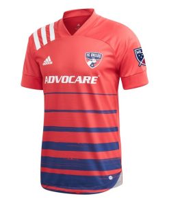 Alternative view of FC Dallas adidas 2020 Legacy EQT Custom Authentic Jersey - Red
