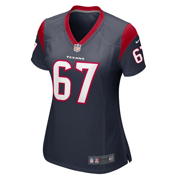 Nick Broeker Houston Texans Nike Women's Team Game Jersey - Navy - Image 2