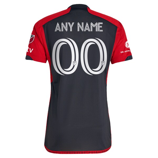 Toronto FC adidas 2024 Club Kit Authentic Custom Jersey - Gray - Image 3