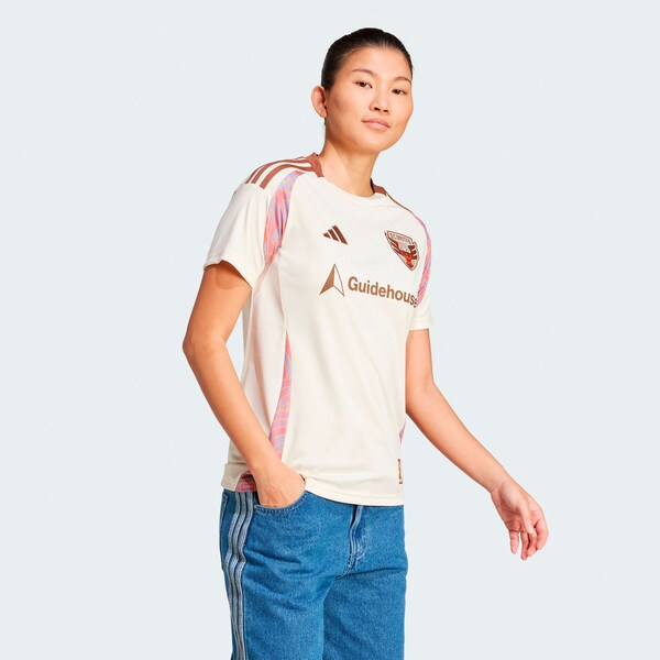 D.C. United adidas Women's 2025 The Soul Kit Replica Jersey - Natural - Image 5