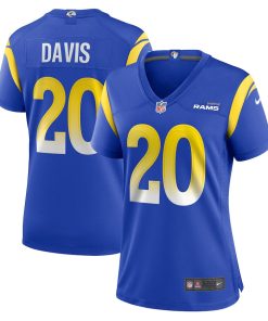 Tyon Davis Los Angeles Rams Nike Women's Home Game Jersey - Royal