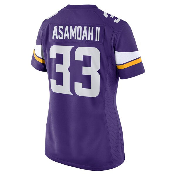 Brian Asamoah Minnesota Vikings Nike Women's Player Game Jersey - Purple - Image 3