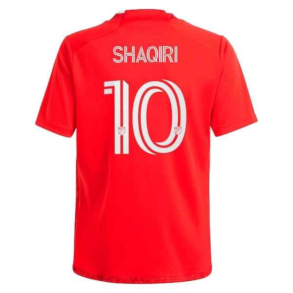 Xherdan Shaqiri Chicago Fire adidas Youth 2024 Return To Red Replica Player Jersey?ยจC Red - Image 3