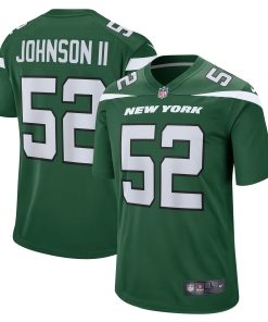 Jermaine Johnson II New York Jets Nike 2022 NFL Draft First Round Pick Game Jersey - Gotham Green