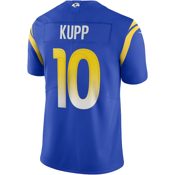 Cooper Kupp Los Angeles Rams Nike Vapor Limited Jersey - Royal/Cream - Image 4