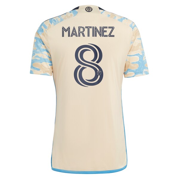 Jose Martinez Philadelphia Union adidas 2024 For Philly Replica Jersey - Tan - Image 3