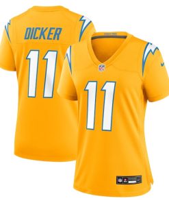 Cameron Dicker Los Angeles Chargers Nike Women's Alternate Game Jersey -  Gold/Navy/Powder Blue