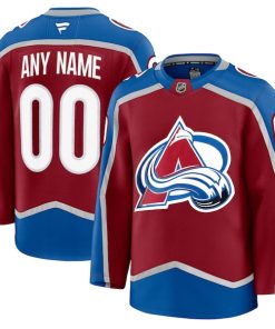 Colorado Avalanche  Home Premium Custom Jersey - Burgundy/Navy/White